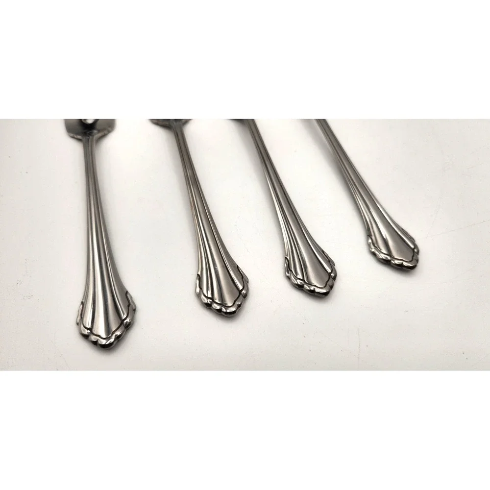 Oneida CLARETTE Salad Forks Set Lot of 4 Community Betty Crocker Stainless USA
